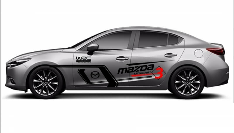 Thiết kế tem xe Mazda 3 chuyên nghiệp  Mazda Mazda 3 Toyota celica