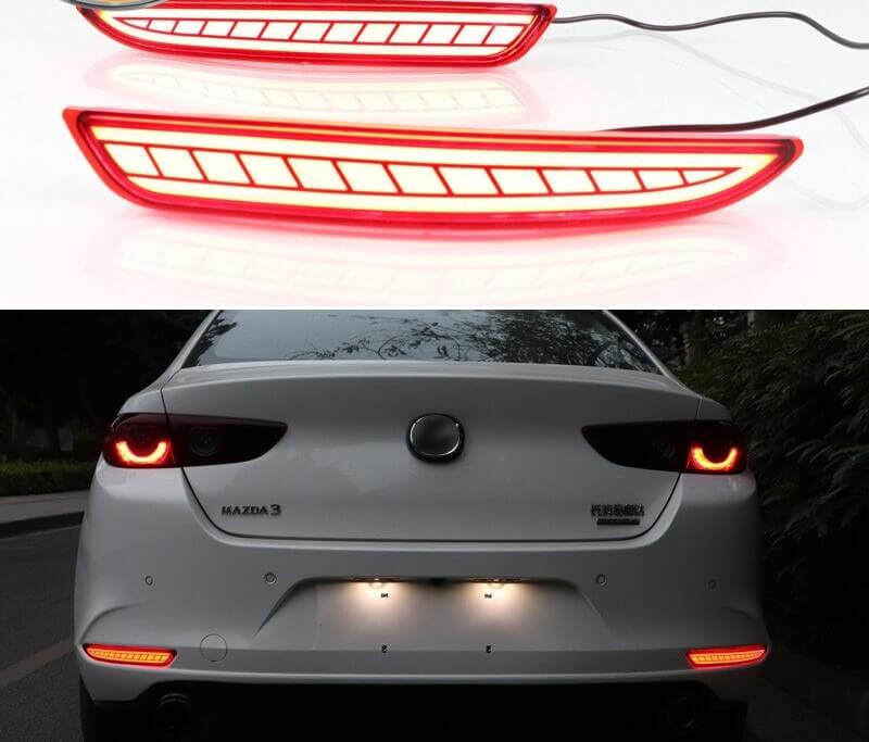 Ốp đèn phản quang Mazda 3 chính hãng